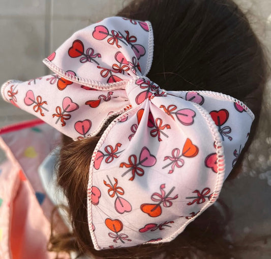 Lollipop Heart Bow